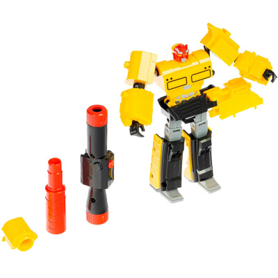 Трансформер 2в1 Робот и Пистолет с проектором Bondibon ВВ4963